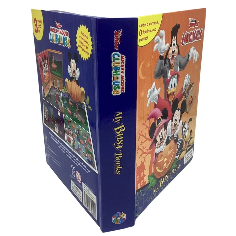 Disney’s Junior Mickey Halloween My Busy Book Set (NWT)